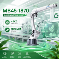 Bras robotique industriel à 6 axes MB45-1870, charge utile de 45 kg, portée de 1870 mm, robot de manutention automatique pour le chargement et le déchargement