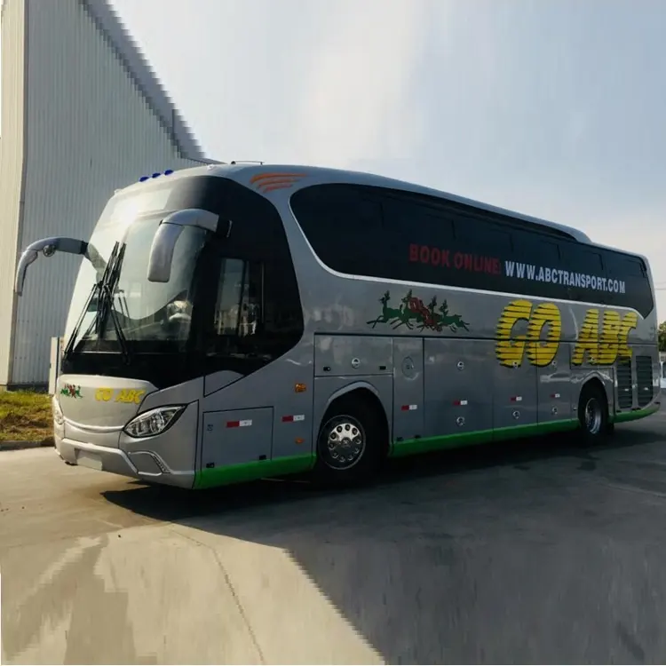 2021 12M Mới Đường Dài Xe Buýt Xe Buýt 60 Chỗ Xe Buýt Diesel Coach Với Nhà Vệ Sinh Để Bán