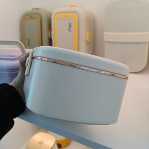 เครื่องอุ่นอาหารไฟฟ้าแบบพกพาคุณภาพสูง ชาร์จได้ ทำจากสแตนเลส ดีไซน์น่ารัก ใช้สำหรับบุฟเฟ่ต์ กล่องข้าวกลางวัน รุ่น KL02004 - Product Image 4