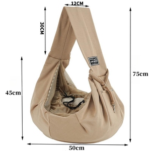 Tas pembawa hewan peliharaan portabel depan nilon besar <span class=keywords><strong>Label</strong></span> pribadi tas selempang kucing tas selempang anjing kecil pembawa hewan peliharaan - Product Image 4