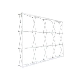 10ft*10ft Aluminum Pop-up <b>Stand</b> <b>Backdrop</b> Display POPOut Straight Display <b>Stand</b> with Digital Printing Techniques - Product Image 4