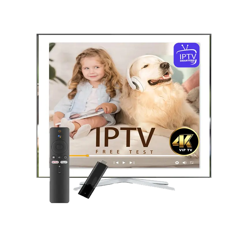 Smart Tv Box 1 año Android IPTV Revendedor Panel Iptv 12 meses 1 año OEM 4K para Android IPTV Set Top Box