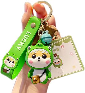 Vente en gros Pvc Caoutchouc 3d Anime Cartoon Porte-clés Caoutchouc Dragons <span class=keywords><strong>Ball</strong></span> Porte-clés - Product Image 5