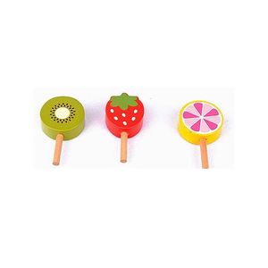Educational Birthday Gift Wooden & Plastic Simulated Food Ice Cream Truck Kitchen <b>Toy</b> for 5 to 7 Years Unisex - Product Image 4