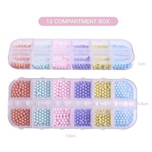 <span class=keywords><strong>Mini</strong></span> perles en acier <span class=keywords><strong>Macaron</strong></span>, breloques pour ongles, décorations, <span class=keywords><strong>mini</strong></span> billes métalliques de tailles variées, bijoux pour nail art, manucure DIY - Product Image 6