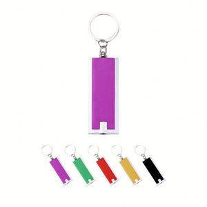Mini Flashlight Plastic <b>Keychain</b> <b>Custom</b> Logo Portable Name Plastic LED <b>Keychain</b> in Bulk - Product Image 2