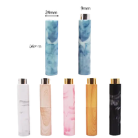 Botol parfum Mini 5ml/8ml/10ml kaca dengan cetakan layar kabut halus & semprotan pompa untuk penggunaan Serum