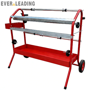 Distributeur mobile de papier de masquage métallique robuste de 36 pouces pour atelier de peinture automobile - Product Image 2