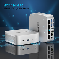 SOAYAN Intel Ultra 5 Mini PC met 125U 125H CPU + LPDDR5, 512GB/1TB NVMe SSD, 4K Dual Display voor Kantoor & Thuis, Windows 11 Pro