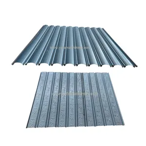 Tự động cắt Con lăn màn trập cửa slat hình thành máy uốn lạnh với dập nổi để bán