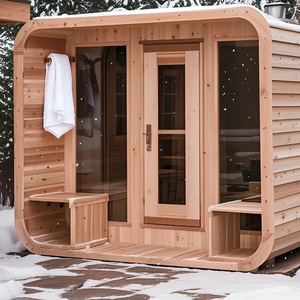 Sauna Exterior de Infrarrojos Tradicional Nórdica Aislada de Gran Tamaño para 1-2-4 Personas, Precio de Guangzhou - Product Image 5