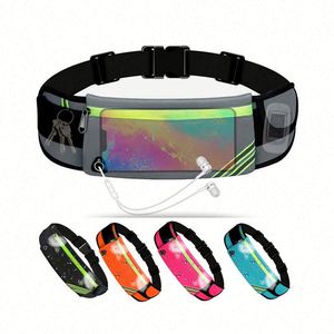 Riñonera Deportiva Personalizable y Mejorada, Impermeable, de Nailon, con Cierre de Cremallera y Bolsillo Interior - Product Image 1