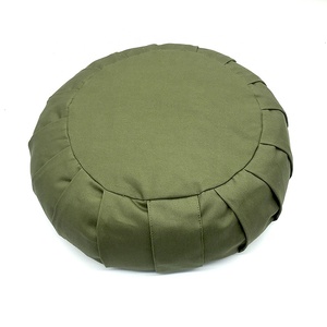 De tamaño natural cáscara de trigo sarraceno de tatami Cojín de meditación marrón - Product Image 2