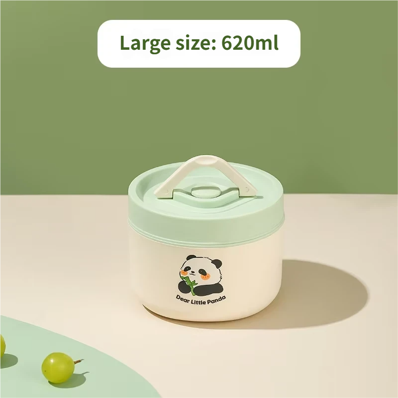 Fiambrera verde grande