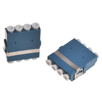 Adaptateur Fibre Optique Quad-Core LC SM DX (Duplex) pour Réseaux POE 4G 3G GSM SDK GPRS, compatible avec les Adaptateurs Fibre Optique