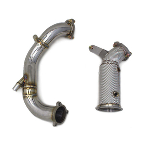 Tubo de Escape de Acero Inoxidable 304 de Alto Flujo para <span class=keywords><strong>Porsche</strong></span> <span class=keywords><strong>Macan</strong></span> 2.0T 2021-2023, Tubo Delantero, Modificación de Bajante Personalizada al por Mayor - Product Image 5