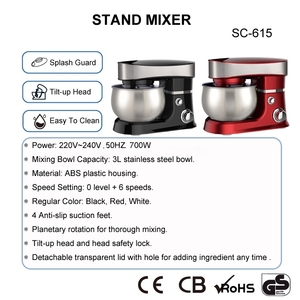 <span class=keywords><strong>Robot</strong></span> de cuisine compact en acier inoxydable, <span class=keywords><strong>mini</strong></span>-mélangeur électrique pour œufs et aliments, commandes par bouton-poussoir, capacité de 3 L - Product Image 6