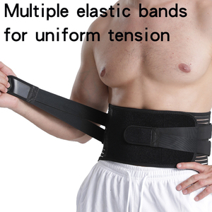 Thoải mái thiết kế mới màu đen lưới eo ủng hộ vành đai cho đau lưng thấp - Product Image 4