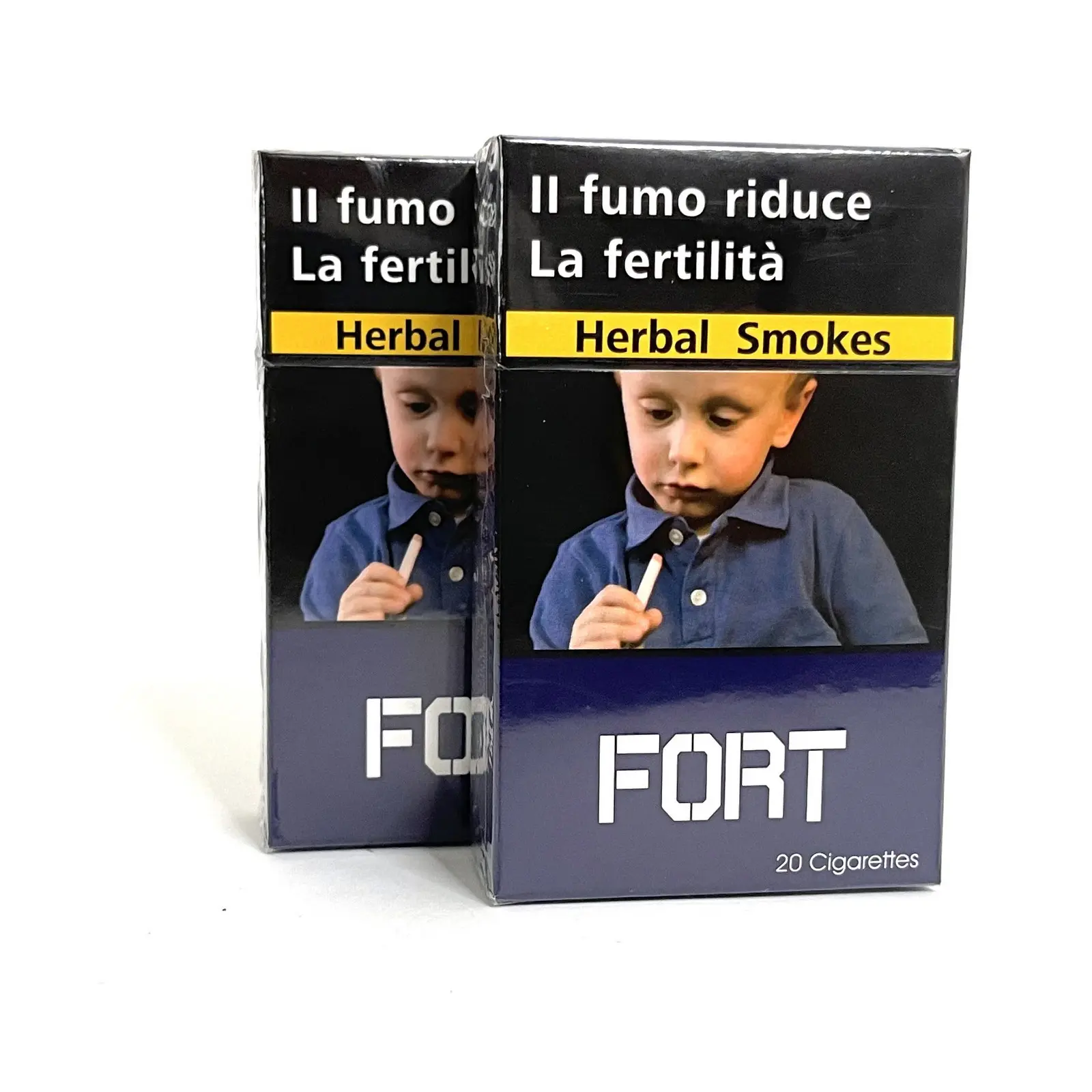 Paquet de 20 boîtes à cigarettes en carton à emballage standard pour emballeur de cigarettes
