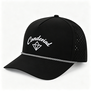 High Quality Wholesale Custom Unstructured 5 Panel Embroidery Snapback Hats Caps Waterproof Nylon for Men Outdoor Jersey Fleece - Product Image 2