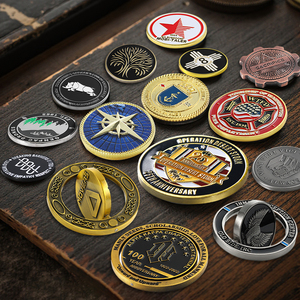 Nueva Moneda de Desafío de Golf con Logotipo de Palmera 3D en Aleación de Zinc, Monedas de Metal Personalizadas con Esmalte Chapado en Bronce Antiguo de Doble Cara para Recuerdo - Product Image 6