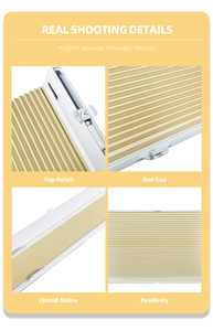 आसान बिल्ट-इन विंडो रोलर रंगों के लिए चुंबकीय प्लेटेड अंधा कोई ड्रिलिंग आवश्यक कपड़े दरवाजा खिड़की को कवर करने वाली - Product Image 2