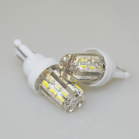 Ampoule LED 12V Super Lumineuse T10 W5W 194 24 LED 3014 pour Éclairage Intérieur de Voiture et Véhicules