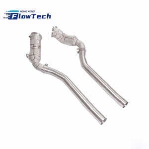 Tuyau d'échappement en acier inoxydable haute performance pour Ferrari Purosangue 6.5L V12 - Product Image 1