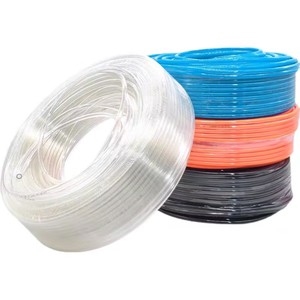 Xingchen PU Matériel 1/4mm 200 Mètres Bleu Orange Transparent Noir Couleur Polyuréthane Pneumatique Air PU Tube Tuyau - Product Image 4