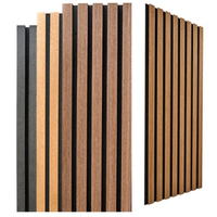Panneaux acoustiques en bois MDF de qualité supérieure avec un design de modèle 3D résistant à l'usure et à l'humidité pour les projets scolaires et hôteliers