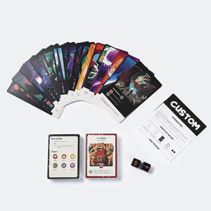 Venta al por mayor de fábrica de impresión personalizada familia amigo divertido juego de cartas de mesa personalizado <span class=keywords><strong>beber</strong></span> tarjetas casa juego de mesa para adultos - Product Image 4