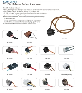 Termostato Bimetálico RETEKOOL Serie <span class=keywords><strong>ELTH</strong></span> para Refrigerador/Congelador 220-240V, Ecológico y de Alta Eficiencia, Repuesto - Product Image 1