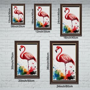 Quadro 12x18 pollici con motivo artistico 'Mountain Cabin <span class=keywords><strong>Smoke</strong></span>' su cornice dorata effetto legno per l'inverno - Product Image 2
