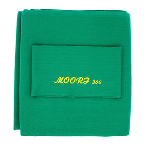 ผ้าสักหลาดสำหรับโต๊ะพูล 9 ลูก รุ่น <span class=keywords><strong>Moori</strong></span> 300 ขนาด 8 ฟุต/9 ฟุต ความเร็วสูง ผลิตจากขนสัตว์ พร้อมราว 6 ชิ้น - Product Image 1