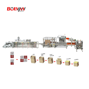 Machine d'emballage automatique Doypack Machine de remplissage et de scellage de sachets <span class=keywords><strong>à</strong></span> fermeture éclair pour snacks horizont - Product Image 1