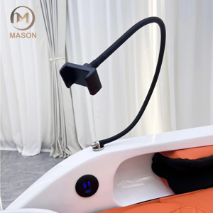 Luxus japanischer 4D Ganzkörper-<span class=keywords><strong>Massage</strong></span> stuhl | Breit bett Salon Friseur möbel Profession elle Keramik Badezimmer Waschbecken - Product Image 6