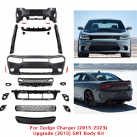 Kit de Carrocería Estilo SRT para Automóvil, Kit de Parachoques Delantero y Trasero, Actualización al Estilo SRT 2015 para Dodge Charger 2015-2023