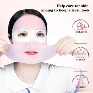Masque facial en feuille de cristal coréen au bio-collagène, rétinol, vitamine C et PDRN, raffermissant, <span class=keywords><strong>anti</strong></span>-rides, hydratant, illuminateur, végétalien, pour la nuit - Product Image 4