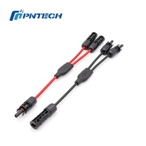 Conector Solar en Y Pntech PV005-2T1 DC 1500V 30A con Contacto de Cobre, PPE/XLPO, Impermeable IP68 - Product Image 1