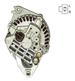 เครื่องกำเนิดไฟฟ้ากระแสสลับรถยนต์12V 90A 4 S OEM สำหรับ Mitsubishi <span class=keywords><strong>Galant</strong></span> VI [E3] 2.0 GTI 16V 4X4 SUV 13289 13249 - Product Image 3