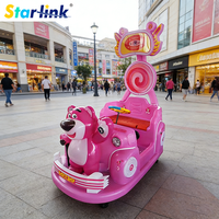 Mini camion électrique télécommandé Starlink, batterie 24V, plastique, vitesse réglable, puissance 350W, lumières colorées, pour enfants et adultes