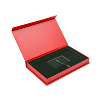 Boîte à cartes rigide en carton de luxe personnalisée EVERWIN pour mariage, avec gaufrage, recyclable, noire et blanche, pour cadeaux VIP, cartes de crédit et cartes de visite