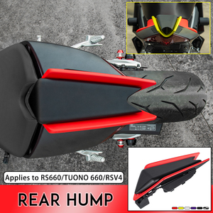 XXUN-Capot de siège arrière Solo pour <span class=keywords><strong>Aprilia</strong></span> <span class=keywords><strong>RS</strong></span> 660 Tuono 660 2020 <span class=keywords><strong>2021</strong></span> 2022 2023 2024 / RSV4 <span class=keywords><strong>2021</strong></span> 2022 2023 2024 - Product Image 2