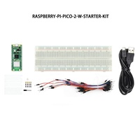 Placa Microcontroladora Raspberry Pi Pico 2 W, Basada en el Chip Oficial RP2350 de Diseño de Doble Núcleo, Compatible con WIFI y Bluetooth