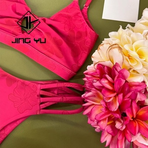 Traje de Baño de Lujo de Alta Calidad para Verano, Bikini Micro de Nailon Reciclado Personalizado con Estampado - Product Image 3