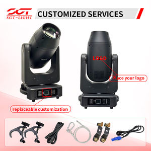 Luz Móvil de Cabeza 3 en 1 de 400W BSW con Efectos, Mezcla CMY y Ajuste CTO, Módulo LED de 400W para Escenarios de Clubes, Conciertos y Bodas - Product Image 3