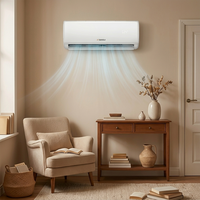 Climatiseur intelligent à télécommande uniquement, R32, électrique, 12000 BTU, pour maison, salon, chambre, bureau