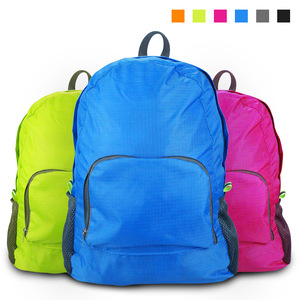 Mochila Plegable ligera para senderismo, mochila de viaje con cordón para exteriores - Product Image 6