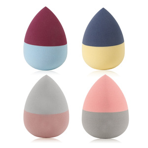 Éponge de maquillage en forme de goutte d'eau, hydrophile, sans latex, en forme de <span class=keywords><strong>gourde</strong></span>, pour poudre, oblique, couleur, sèche et humide, double usage, coussin d'<span class=keywords><strong>air</strong></span> - Product Image 3