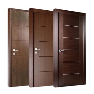 Puerta Interior Moderna - Puerta <span class=keywords><strong>de</strong></span> Panel WPC con Acabado <span class=keywords><strong>de</strong></span> Grano <span class=keywords><strong>de</strong></span> Madera para Apartamentos, Dormitorios y Salas <span class=keywords><strong>de</strong></span> Estar (Suministro Directo <span class=keywords><strong>de</strong></span> Fábrica) - Product Image 2
